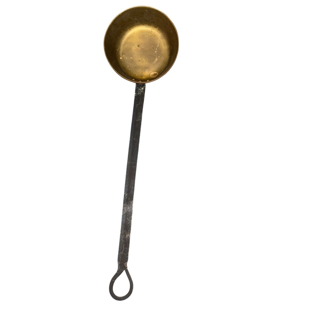 Vintage Brass Ladle with Long Handle
